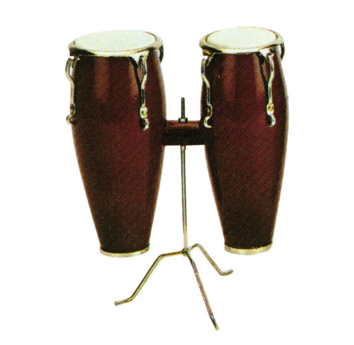 Miniature Double Conga Musical Instrument Replica Gift